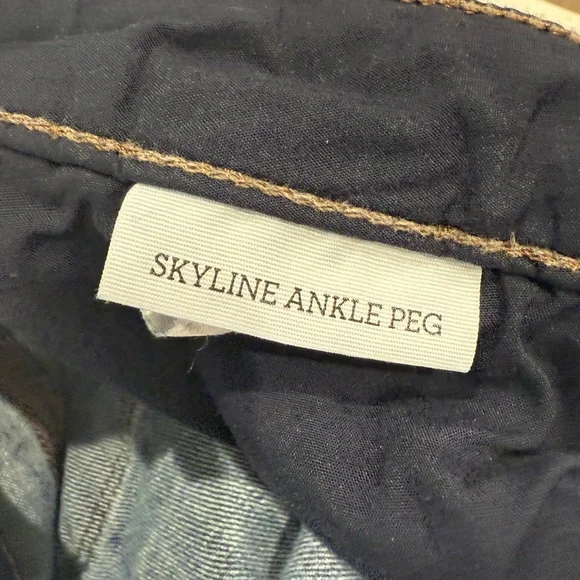 PAIGE Classic Indigo Straight Leg Jeans - Picture 4 of 4